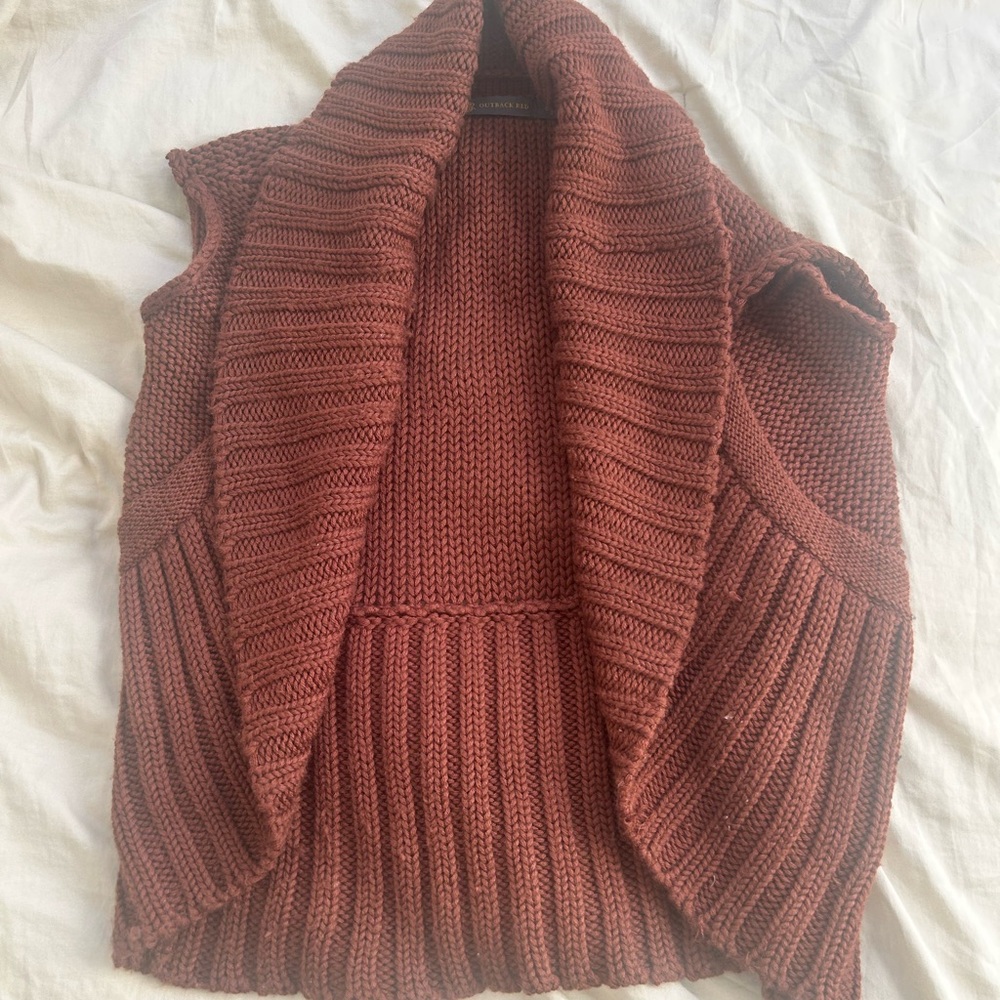 Cozy Brown Knit Sweater